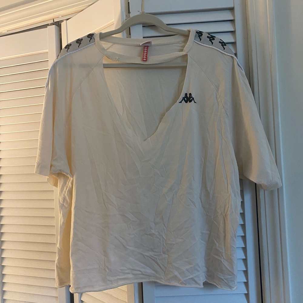 Kappa cropped tee